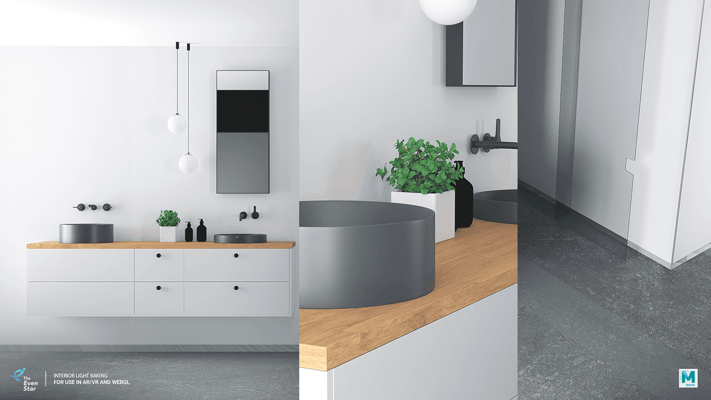 Bathroom wall configurator